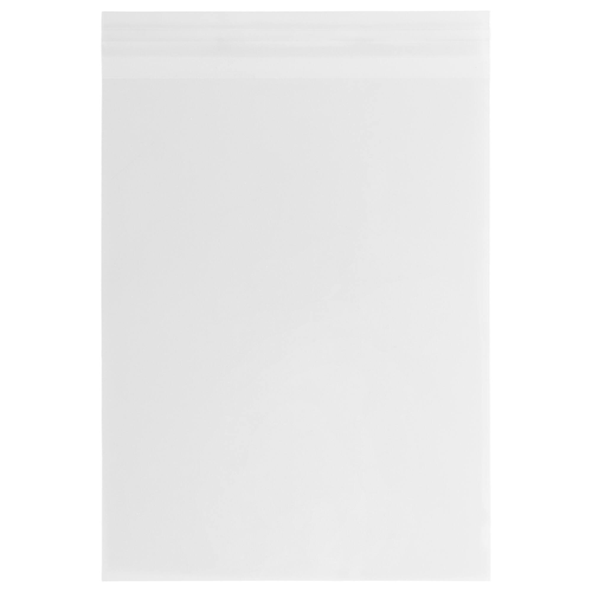 JAM Paper 11.25" x 14.25" Clear No. 10 Policy Cello Sleeve Envelopes, 100ct.
